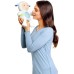 Игрушка мягкая музыкальная CHICCO ОВЕЧКА LULLABY, голубая 0м+ 00009090200000