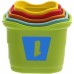 Пирамидка CHICCO Stacking Cups, Разноцветный 00009373000000